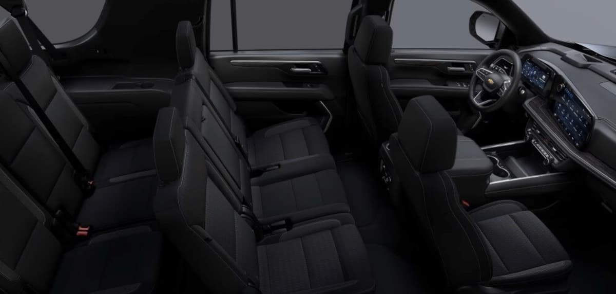 Full interior layout showing spacious seating